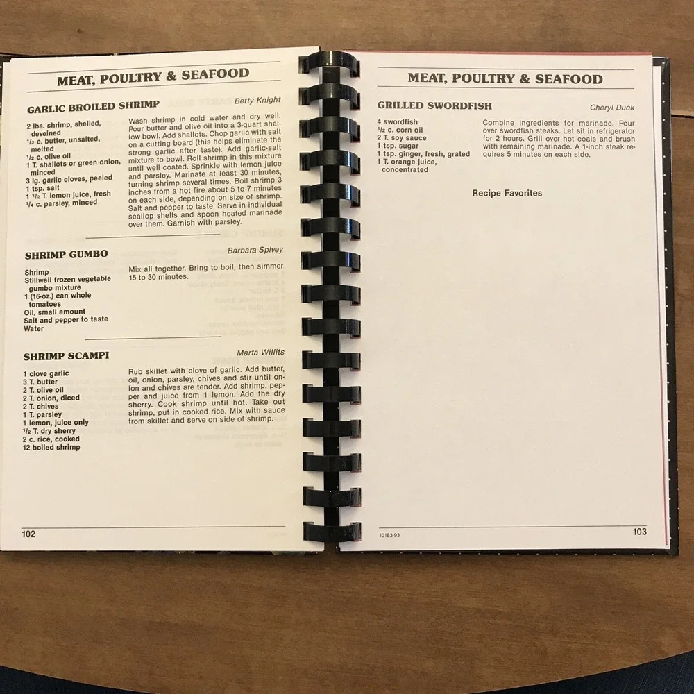 Citychurch Cookbook 1993 Local Spiral Regional Cookbook 90s VTG Morris Press